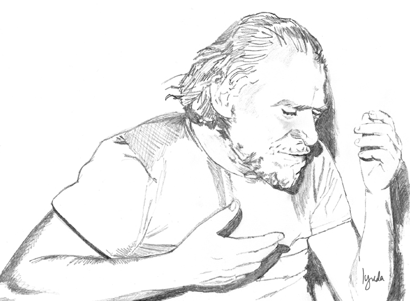 Charles Bukowski Drawing