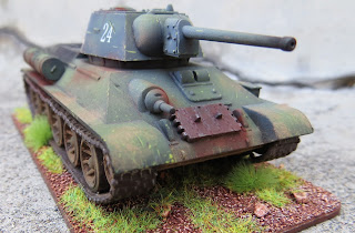 Plastic Soldier Company Soviet T-34 PSC 1/72 scale Battlegroup Kursk