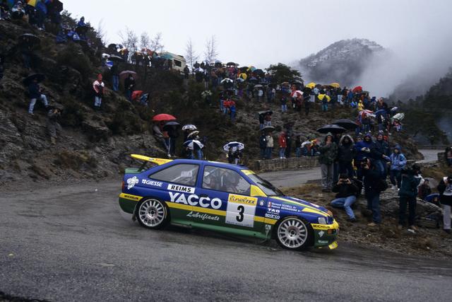  com Ford Escort Cosworth vence o Rallye Monte Carlo