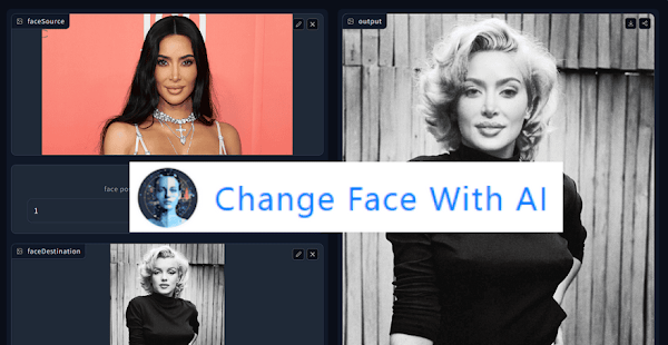Change Face With AI 線上照片換臉工具