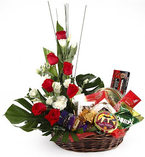 Christmas Flower Basket Images