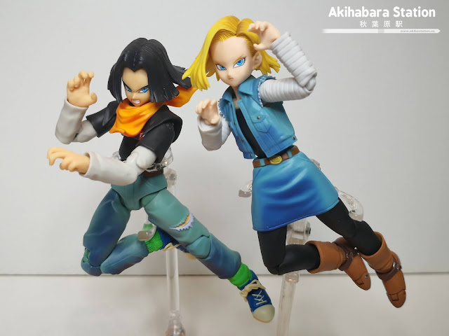 S.H.Figuarts Android 17 y Android 18 - Event Exclusive Color Edition - de Dragon Ball Z - Tamashii Nations