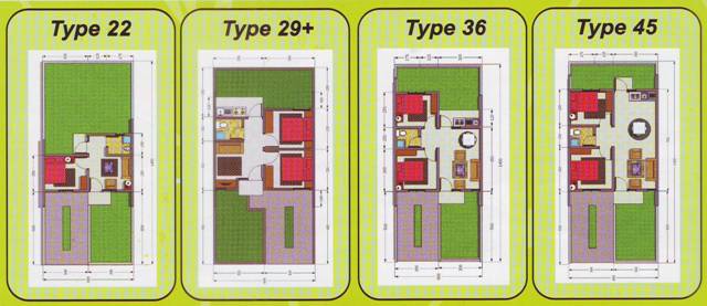 City Garden Residence Bandung Dijual Rumah Baru 1dan 2 