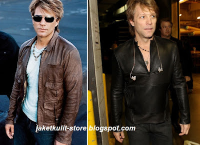 Gambar Model Jaket Kulit Jon Bon Jovi