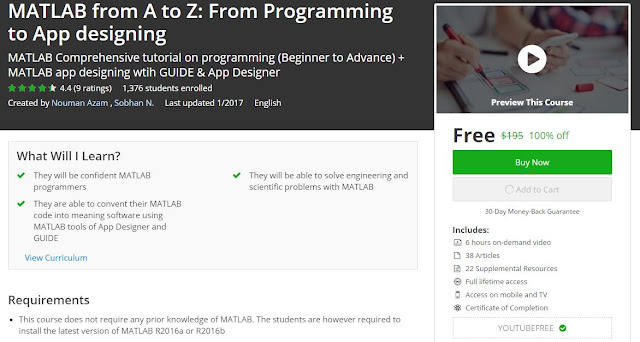 MATLAB-from-A-to-Z:-From-Programming-to-App-designing