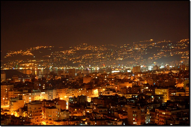 beirut by night