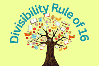 Divisibility Rule of 16
