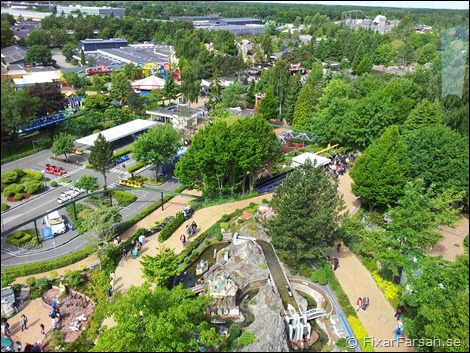 Utsikten-Översikt-Legoland-parken
