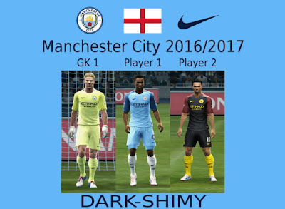 PES 2013 Manchester City 2016/2017 GDB by Dark Shimy