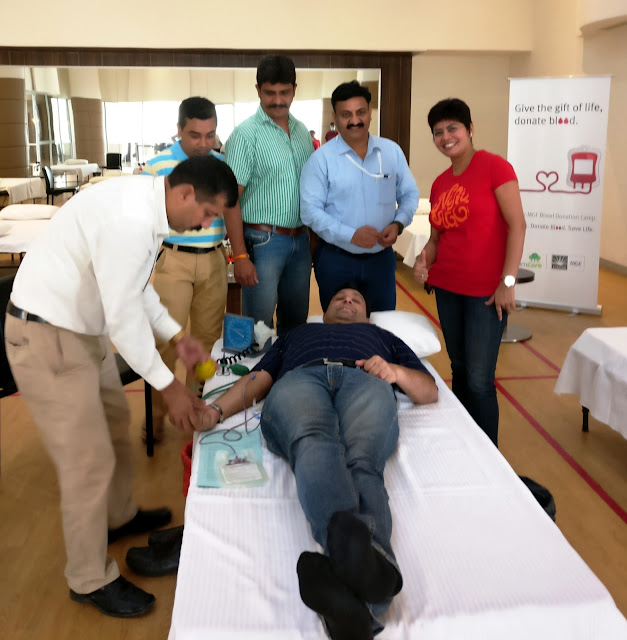 Emaar MGF celebrates Joy of Giving: Organizes Blood Donation Camp with Indian Red Cross