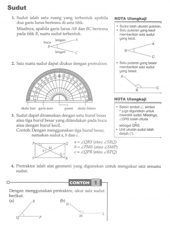 Bab 9 Garis Dan Sudut - Matematik Inspirasiku