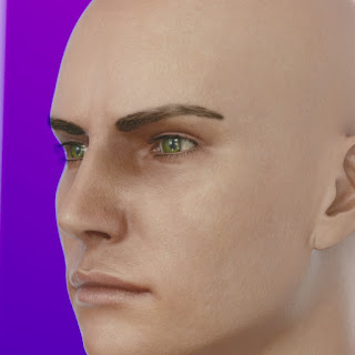 3d model human head male v6 Leon Kennedy