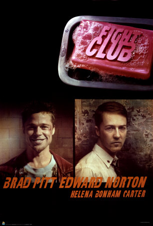 brad pitt fight club body. rad pitt abs fight club.