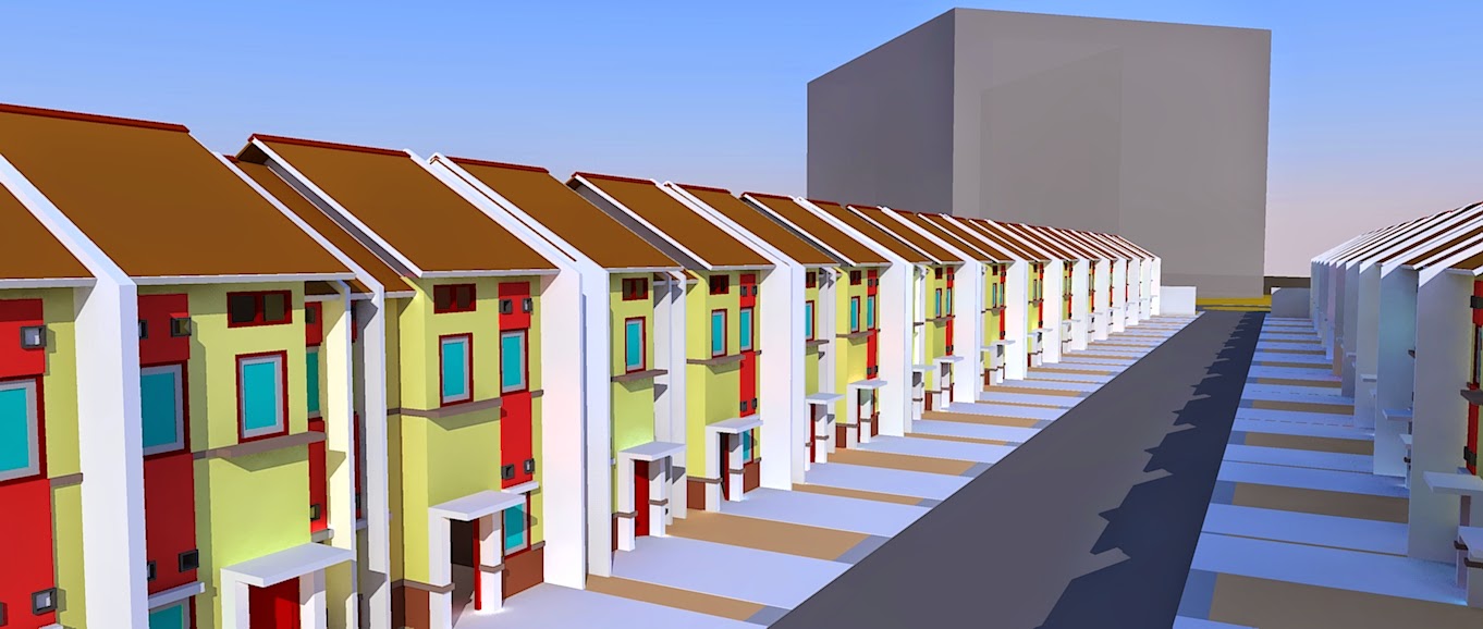 Apartemen di Perumahan  Jasa Pembuatan Site Plan