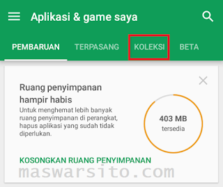 Mengembalikan aplikasi yang terhapus di android