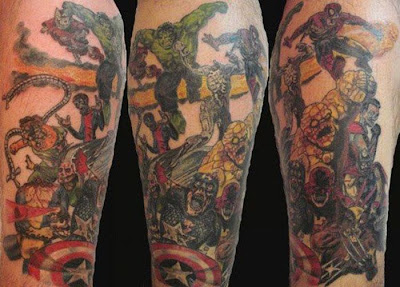 Superhero Tattoos