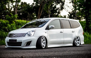 Contoh Desain Modifikasi Elegant dan Sporty Mobil Nissan Grand Livina Terbaru