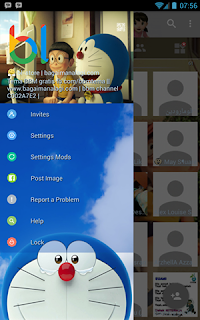 BBM Whatsapp Doraemon 3D V3.0.1.25 Apk Terbaru 