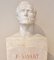 Bust of Félix Savart in the Institut de France.