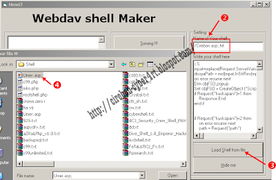 Cara Deface Website Dengan Webdav Shell Maker | Hmei7