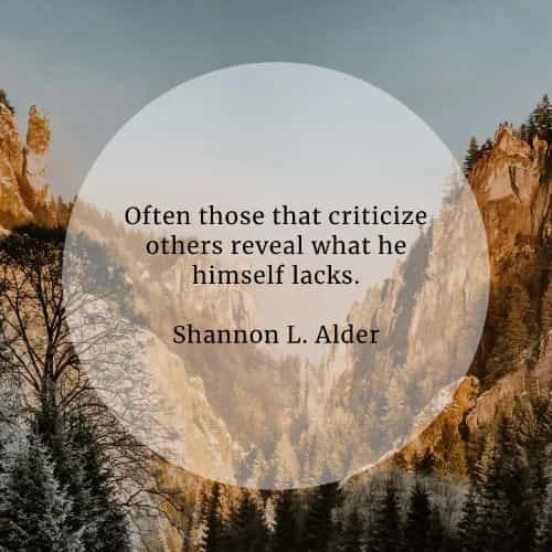 Criticism quotes about responding and handling critics