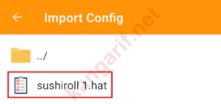 pilih file config sushiroll axis ha tunnel plus