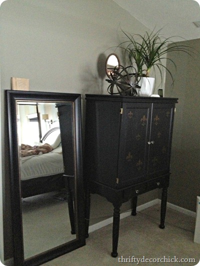black armoire 