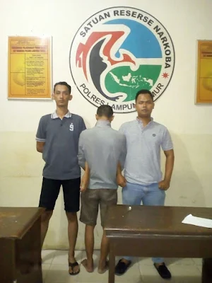 Polres Lampung Timur Tangkap 2 Tersangka Narkoba