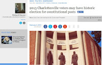 Charlottesville election 2013 constitutional officers