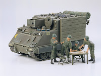 Tamiya 1/35 M577 U.S. ARMOURED COMMAND POST CAR (35071) English Color Guide & Paint Conversion Chart　