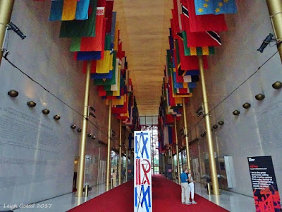 Inside of the Kennedy Center Washington DC