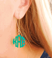 Monogram_Acrylic_Earrings