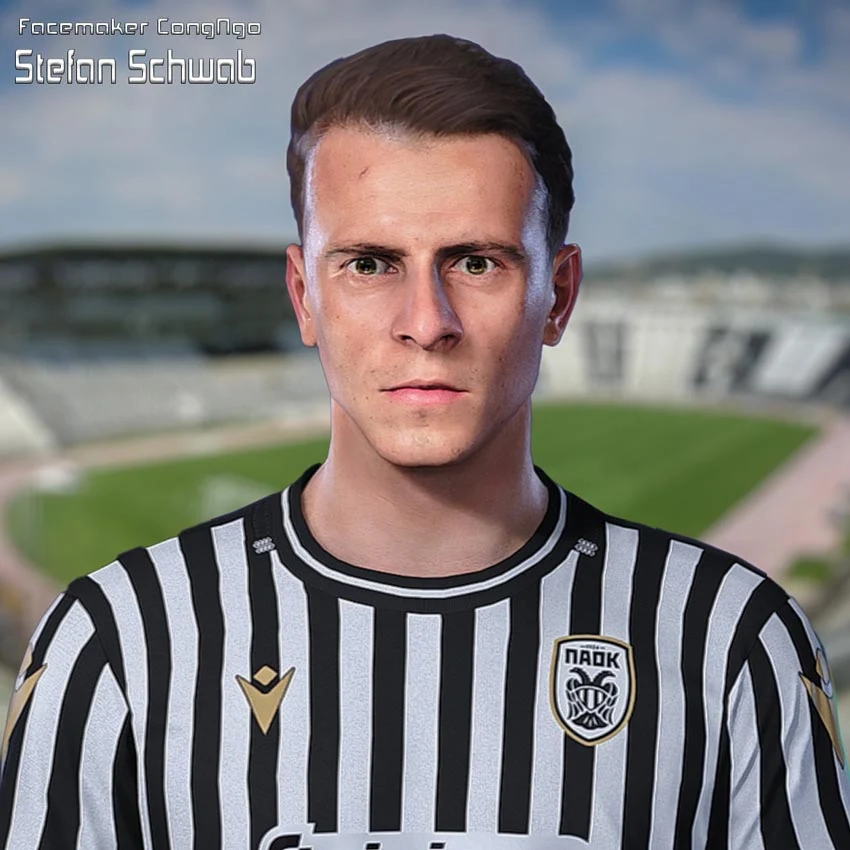 Stefan Schwab Face For eFootball PES 2021