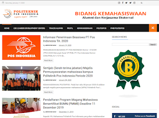 Informasi Website Kemahasiswaan, Alumni dan Kerjasama