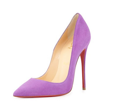 Christian Louboutin So Kate High heeled pumps in purple