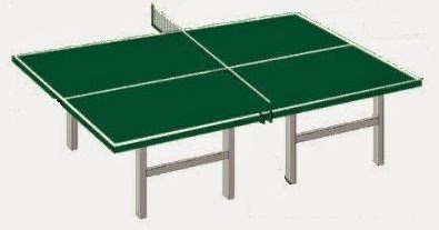 Ukuran Lengkap Meja Tenis Meja - EdukasiCenter