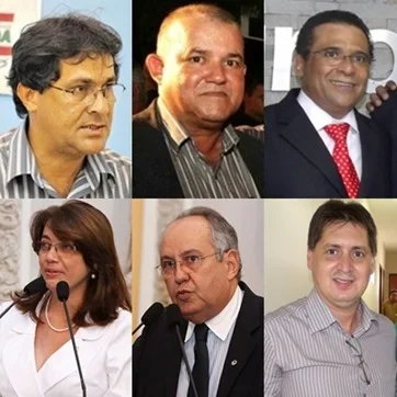 políticos e seus candidatos em 2014
