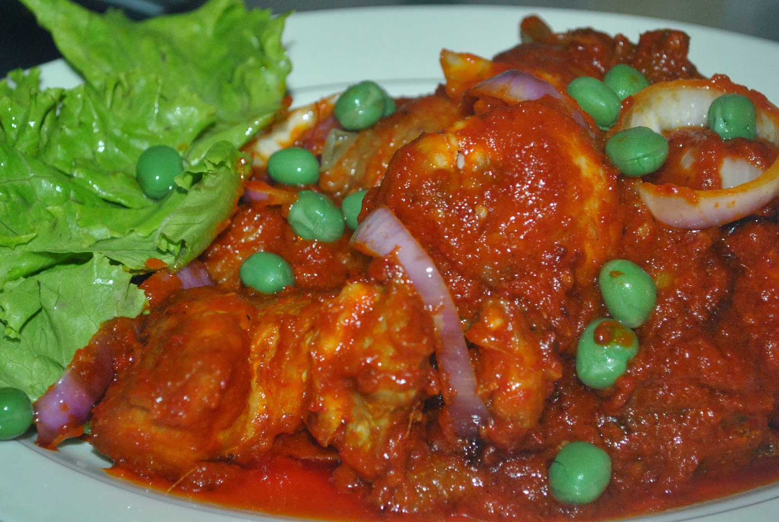  Ayam Masak Tomato  Berempah Resepi Masakan Malaysia