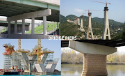 What is bridge pier? Its requirement and types.