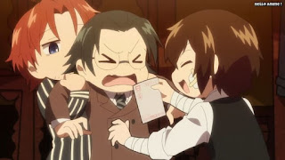 文スト わん！11話 太宰治 織田作之助 坂口安吾 文豪ストレイドッグス Bungo Stray Dogs Wan! Episode 28