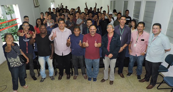 Deputado federal Valdir Maranhão visita IFMA e fala dos seus projetos políticos voltados para Educação.