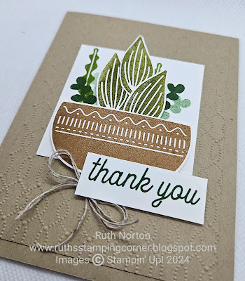 stampin up, planted paradise