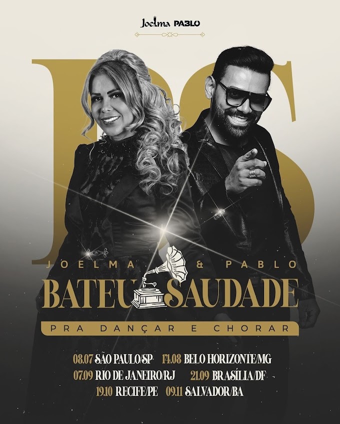 07/09/2024 Show BATEU SAUDADE com Joelma e Pablo no Rio de Janeiro