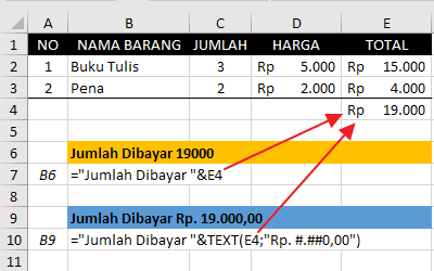 Fungsi/Rumus TEXT Excel, Merubah Angka, Tanggal & Waktu Menjadi Format Teks Contoh & Cara Menggunakan Fungsi TEXT Excel Fungsi/Rumus TEXT Excel, Merubah Angka, Tanggal & Waktu Menjadi Format Teks