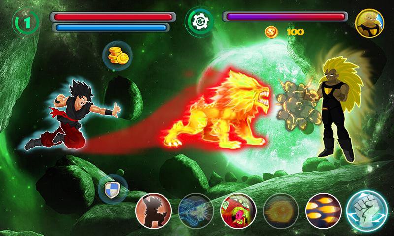 Download Goku Saiyan Battle Mod Apk Terbaru v3.0 Unlimited ...