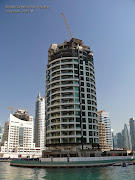 The Atlantic construction photos, Dubai Marina , December 2011 (dubai )