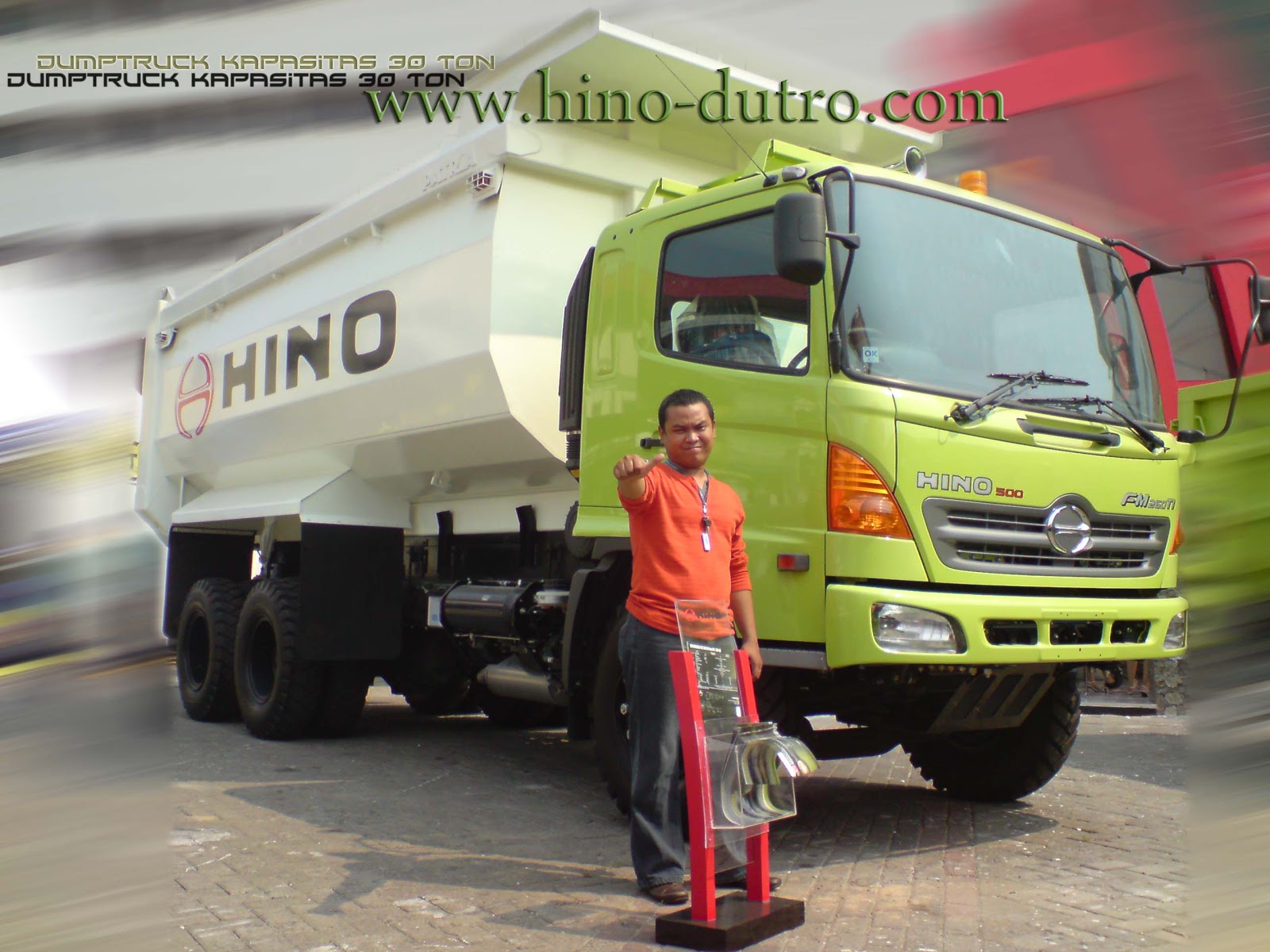 Dump Truck Tronton Dumptruck Kapasitas Maksimal 30 Ton Hino Ranger