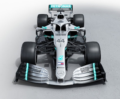 Mercedes reveals W10 Formula 1 New Car for 2019.