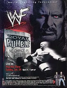 WWE / WWF Royal Rumble 1999 - Event poster