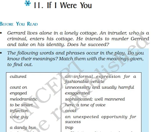 If I Were You Class 9th Book PDF Download